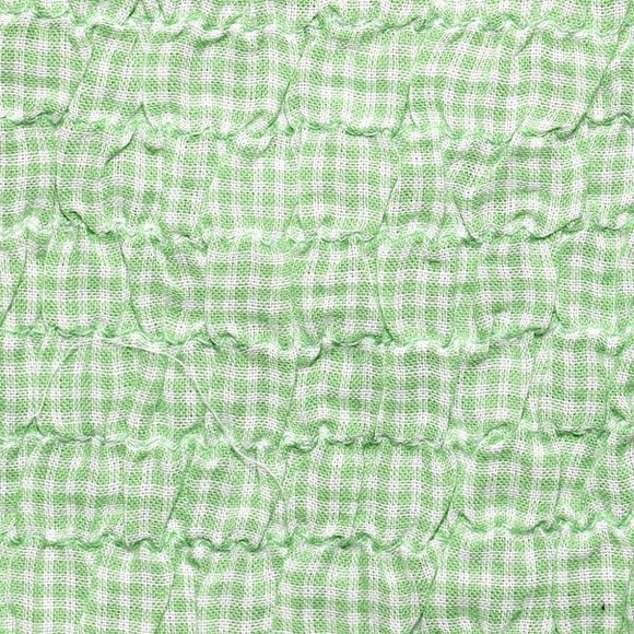 *Host Pick* Like New/NWOT Charter Club Smocked Gingham Top - Picture 3 of 5